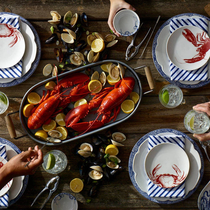 Caskata - Red Lobster Small Plates, Set of 4