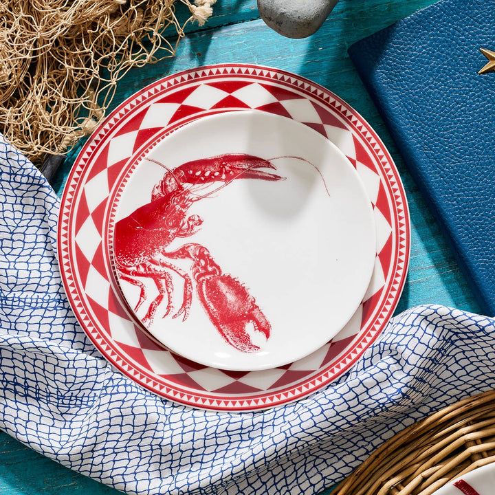 Caskata - Red Lobster Small Plates, Set of 4