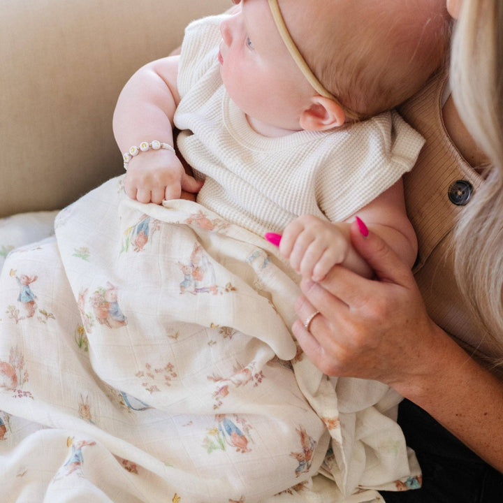 PETER RABBIT™ BAMBOO RAYON MUSLIN 2-PACK SWADDLES