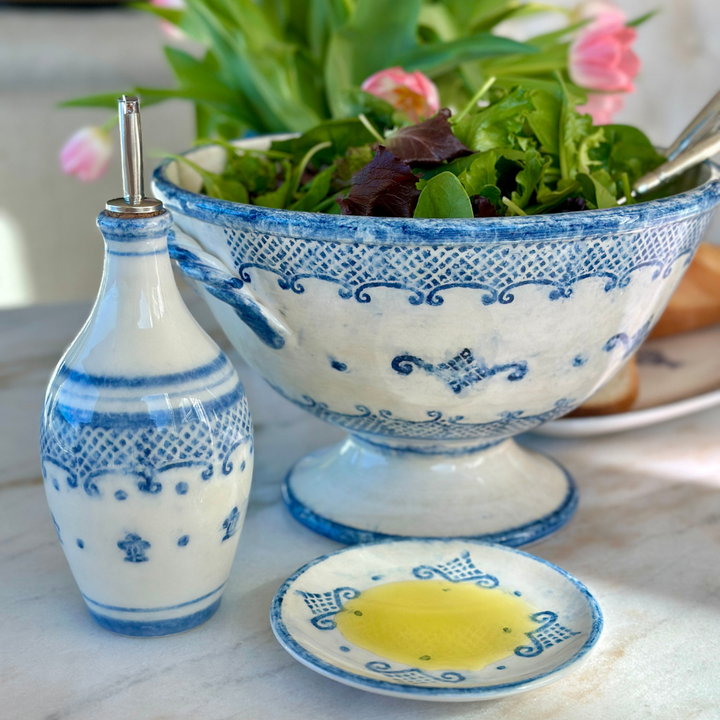 Arte Italica & Crown Linen Designs - Burano Bread / Canapé Plate - New Color