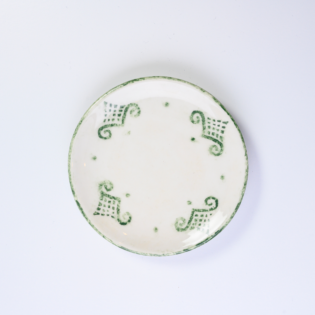 Arte Italica & Crown Linen Designs - Burano Bread / Canapé Plate - New Color
