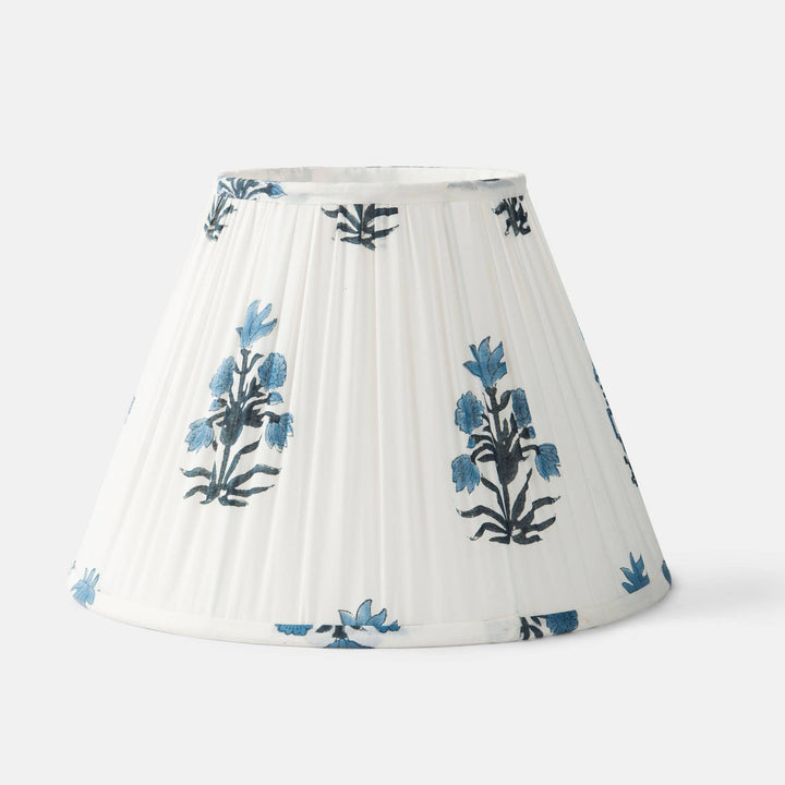 Azure Blossom Lamp Shade