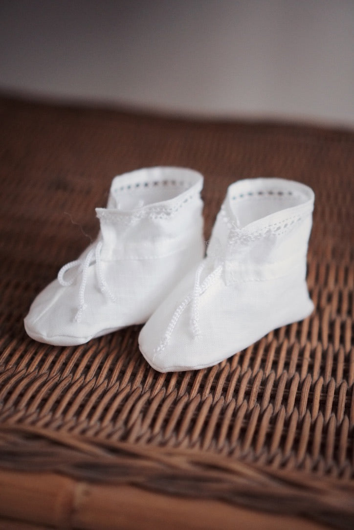 Linen Booties
