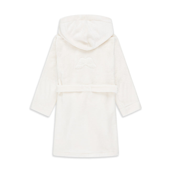 ANGEL WING FLEECE ROBE IN WHITE